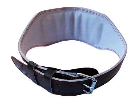 Morgan Platinum Leather Weightlifting Belt | 15cm Wide - Fitness Hero Brand new