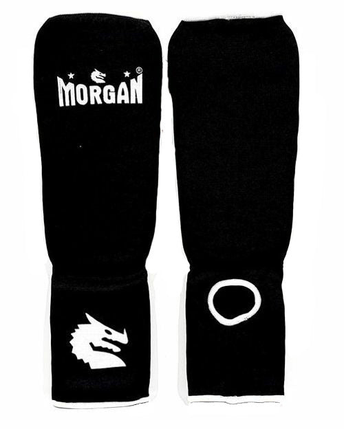 Morgan Elastic Cotton Shin & Instep Protectors - Fitness Hero Brand new