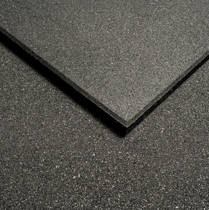 Premium Grade Thick Rubber Gym Flooring  | BLACK [1m x 1m x 20mm] - Fitness Hero Brand new