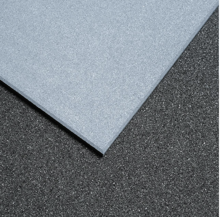 Commercial Grade Rubber Gym Flooring | GREY  [500mm x 500mm x 20mm] - Fitness Hero Brand new