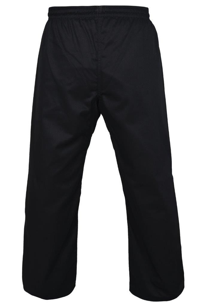 Yamasaki kung fu uniform worn, back view