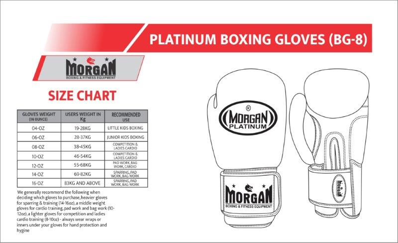 Platinum Leather Sparring Gloves (10-12-14-16OZ) - Fitness Hero Brand new