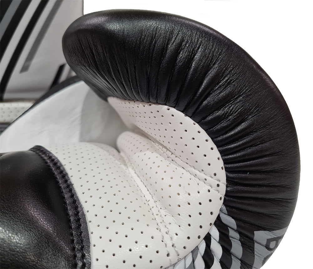 The Fitness Hero Aventus leather boxing gloves from Morgan Sports offer great protection while providing powerful strikes. Available in two colours