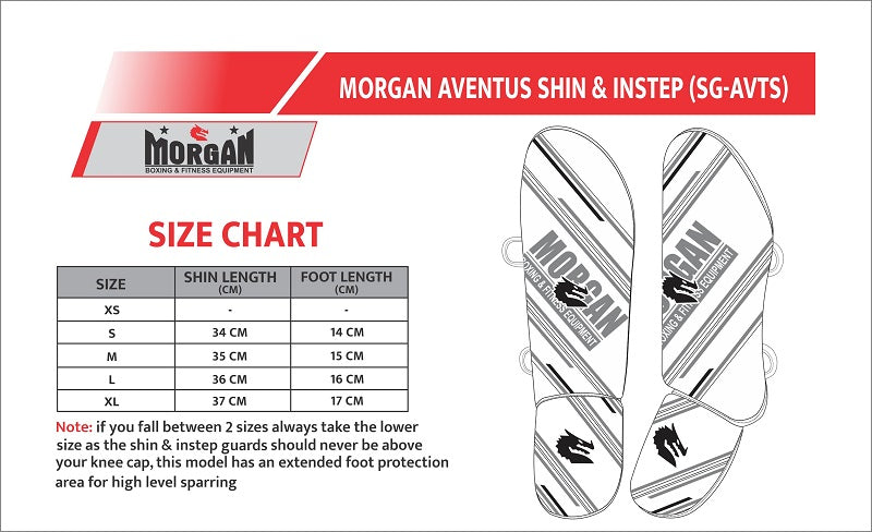 Morgan Aventus Shin & Instep Guard Protectors - Fitness Hero Brand new