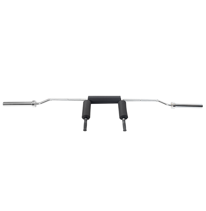 Our Reload Olympic Safety Squat Bar provides a greater challenge and activation of the anterior chain which can boost your performance. With welded joints, removable padding and new grip handles the bar is better than ever.