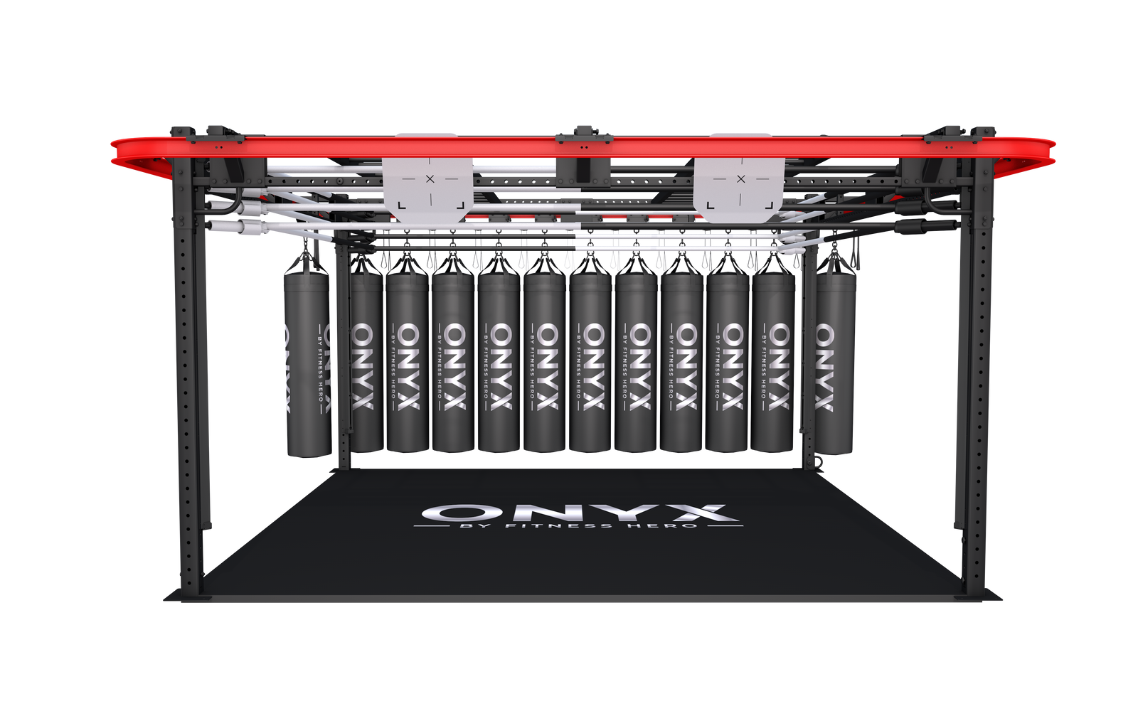 Onyx Liftable Boxing Ring | Matrix Style Combat Rig