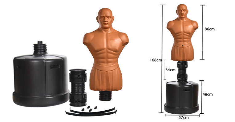 Onyx fixed punching dummy size guide