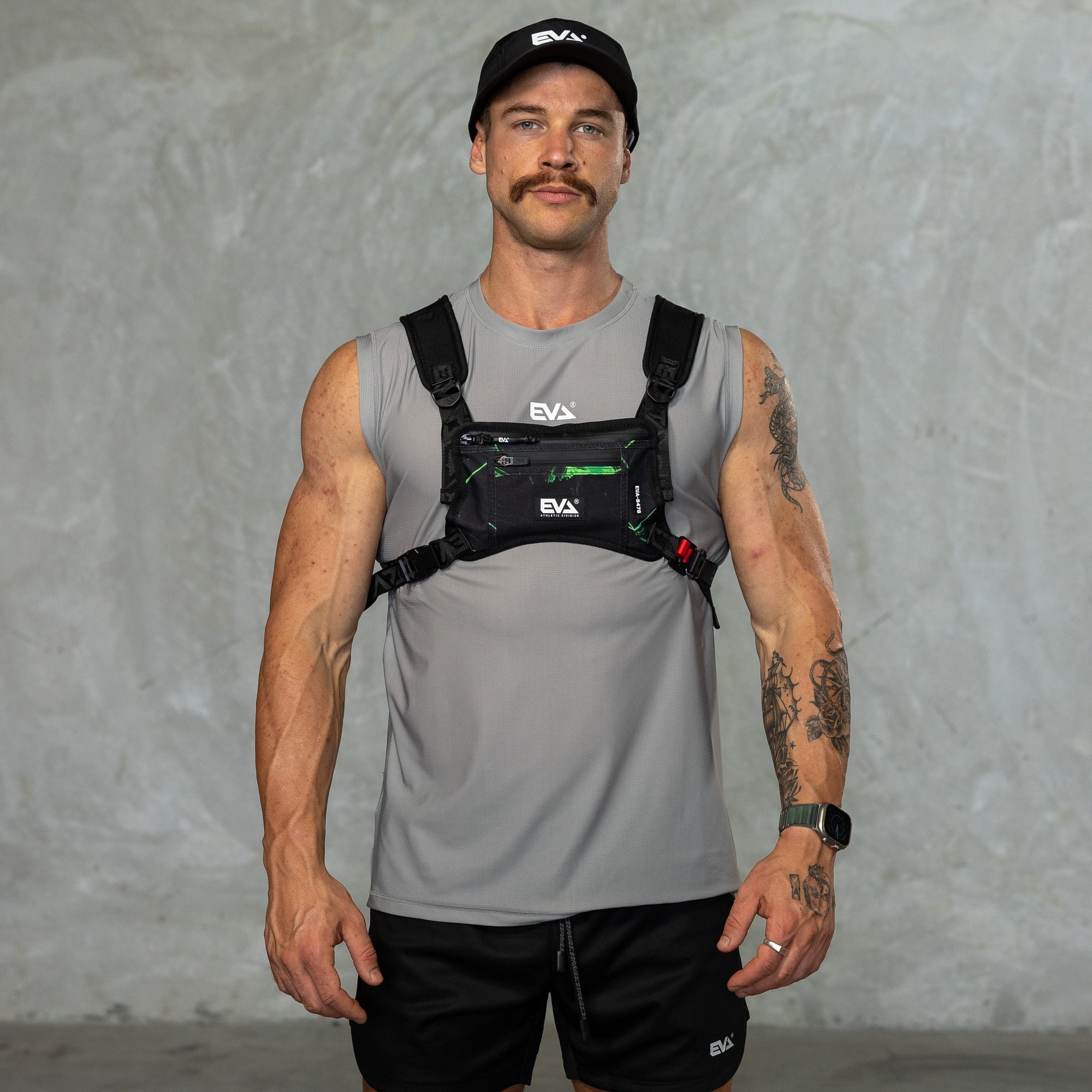EVA8393 Running Tech Vest [Fusion Green] - Fitness Hero 