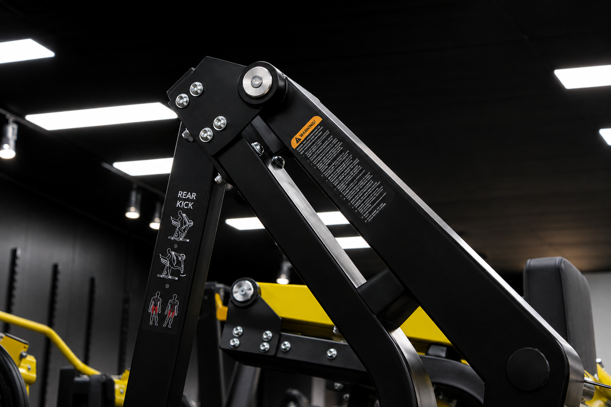 Rear Kick Back Machine - Plate Loaded Glute Machine