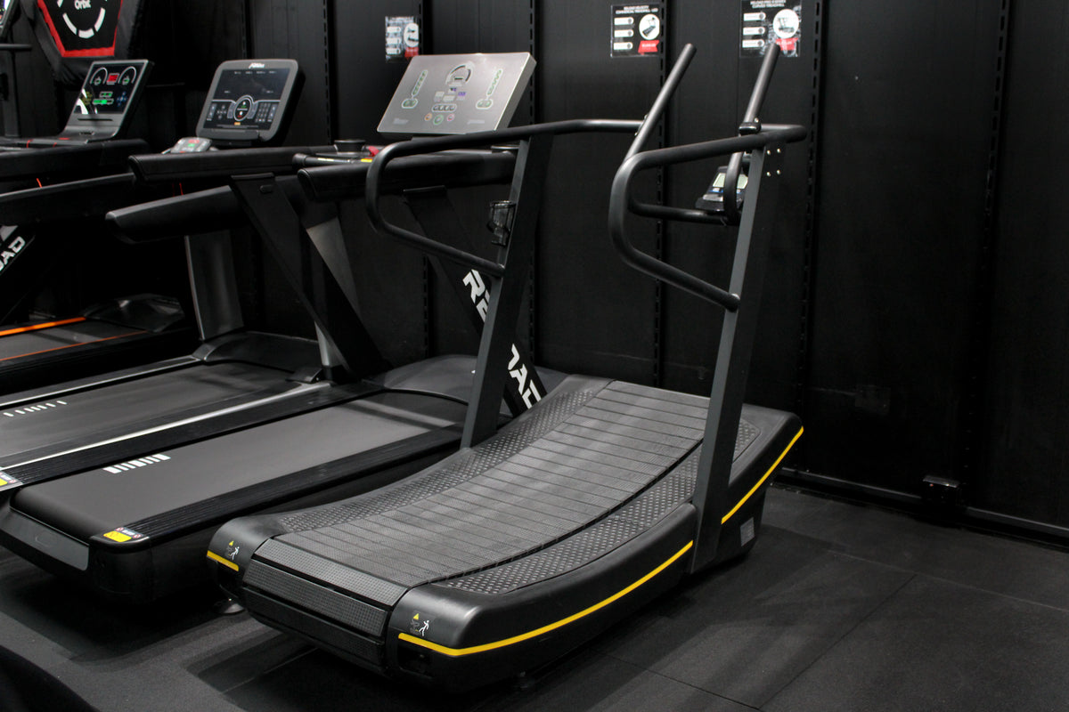 Reload Pro X-Series Curved Treadmill side view