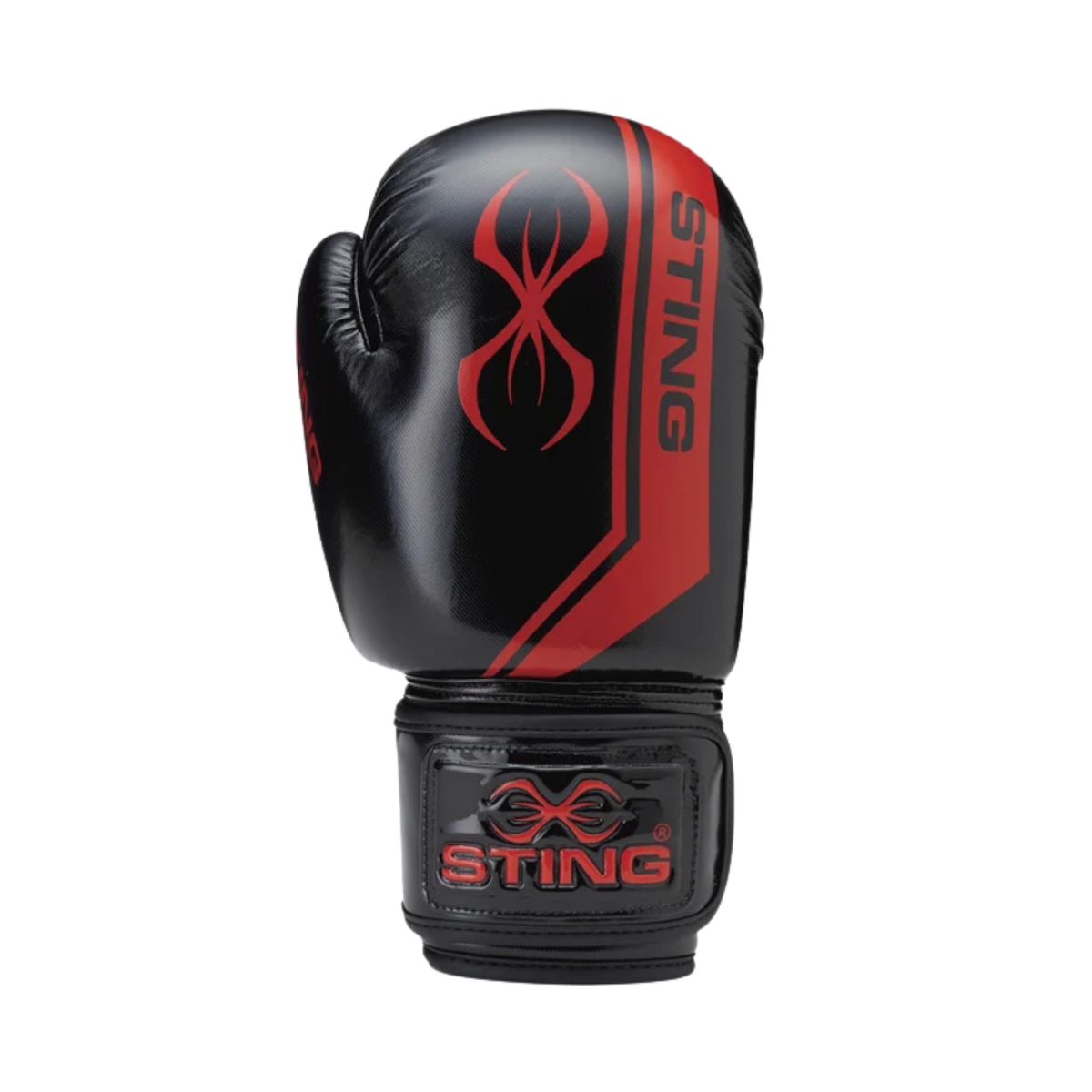 Armalite boxing gloves with hook-and-loop wrist strap for boxing training, sparring and heavy bag workouts.