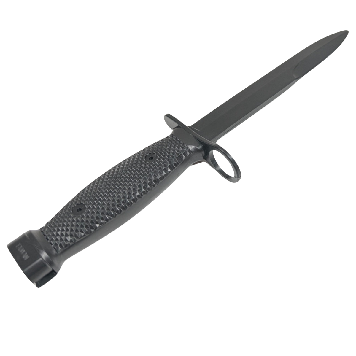 Morgan polypropylene training dagger with textured handle for martial arts and self-defence drills.