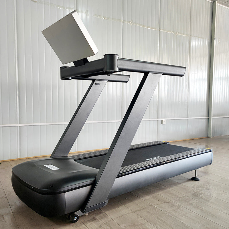 Reload high-performance treadmill with wide running area and shock absorption system