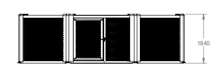 Onyx MMA Cage 6m - Fully Customisable [20ft] Size guide