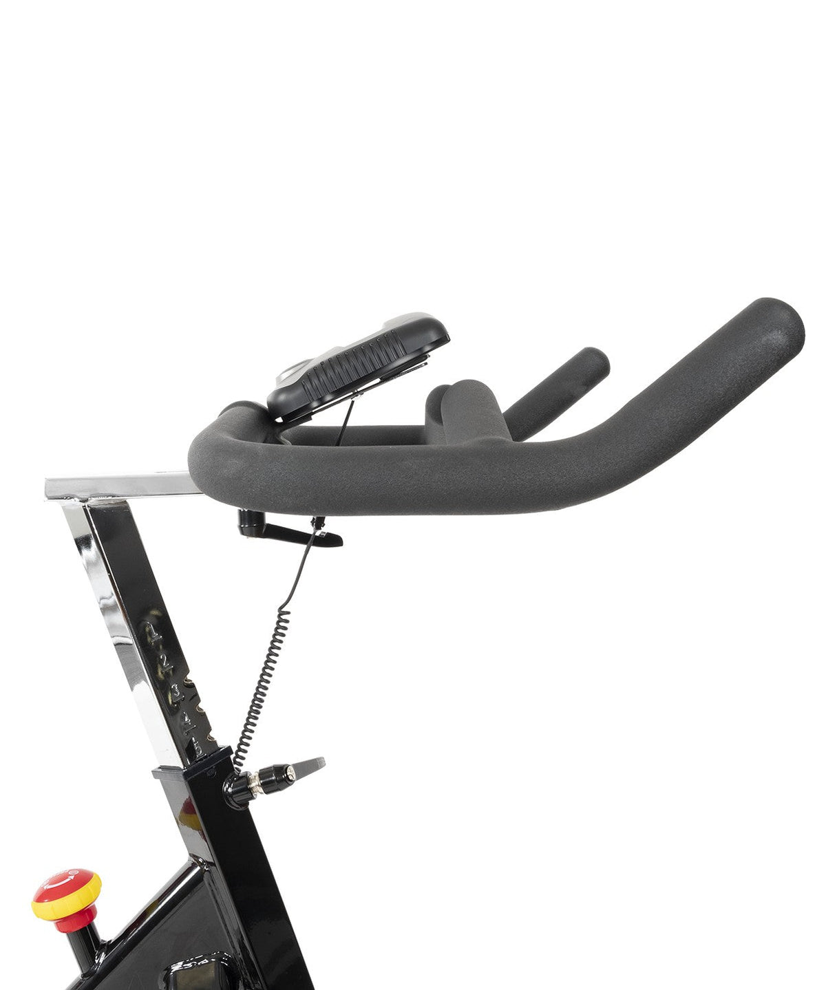 Sierra Spin Bike with 13kg flywheel and adjustable seat and handlebars.