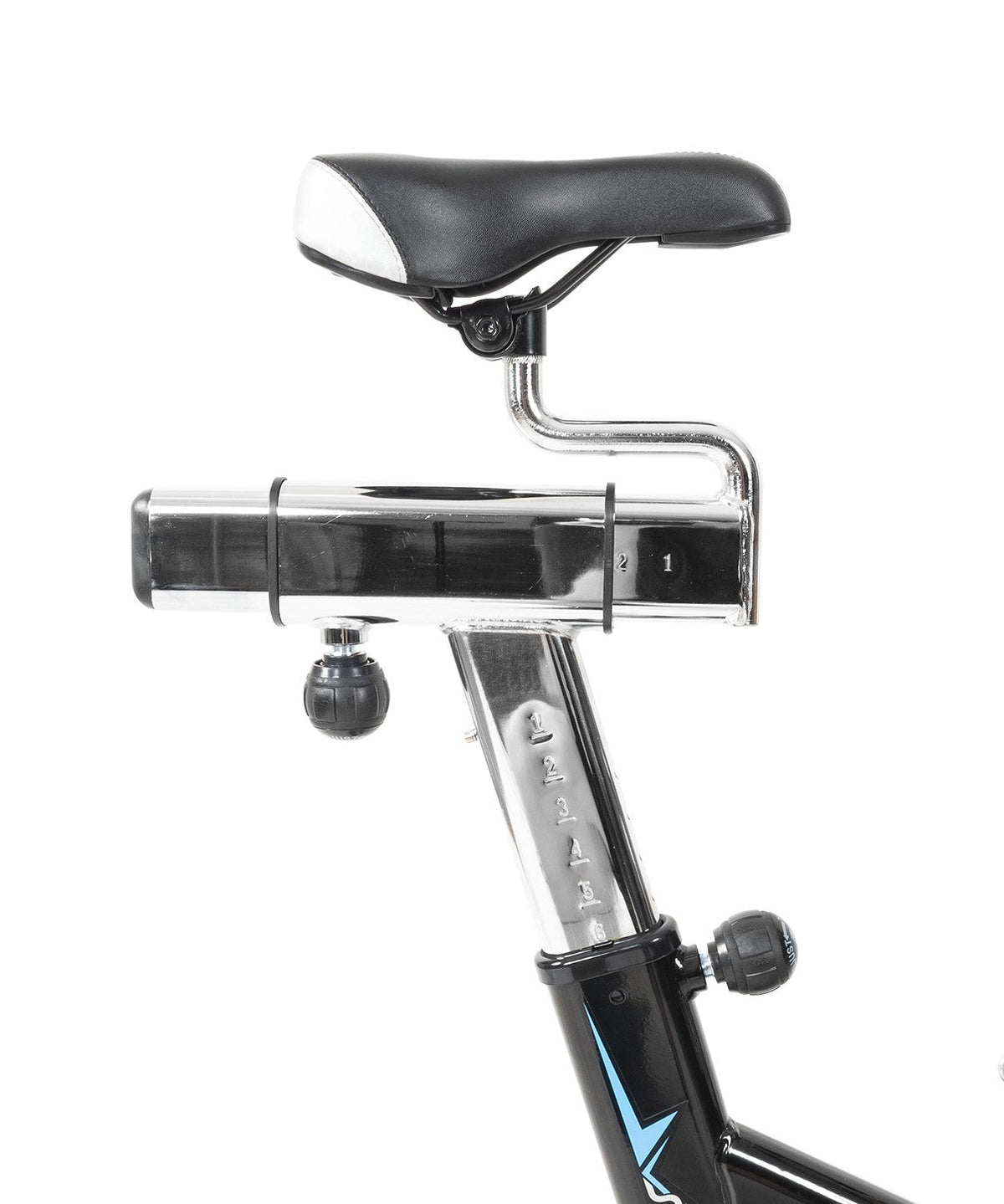 Sierra Spin Bike with 13kg flywheel and adjustable seat and handlebars.