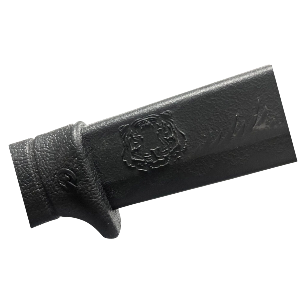 Black 60cm polypropylene training machete for martial arts weapons training and controlled drills.