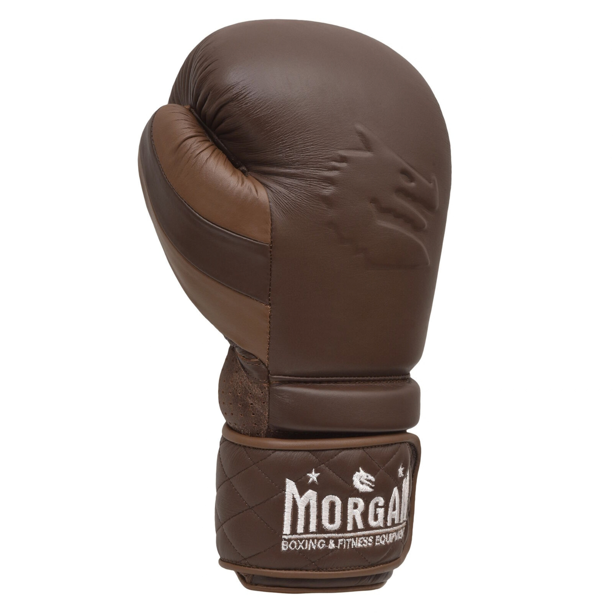 Morgan 1918 Heritage boxing glove back - wide velcro wrist closure