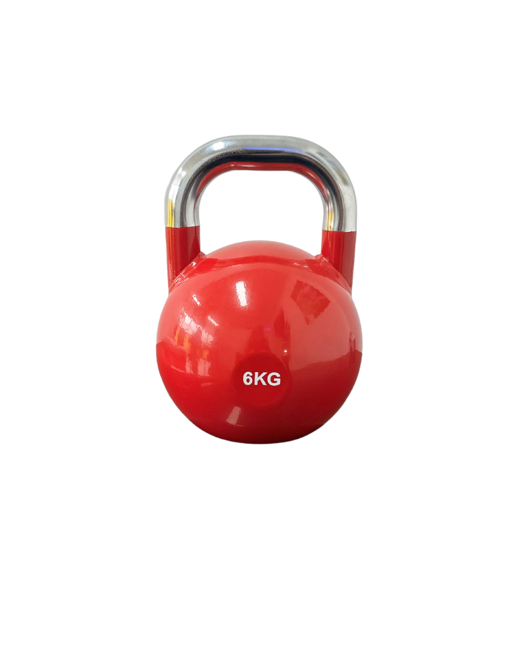 6kg Competition Kettlebell in red - by Fitness Hero