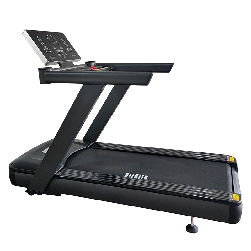 Reload high-performance treadmill with wide running area and shock absorption system