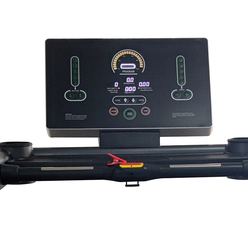 Reload Commercial Treadmill with digital LED console and incline control Screen close up