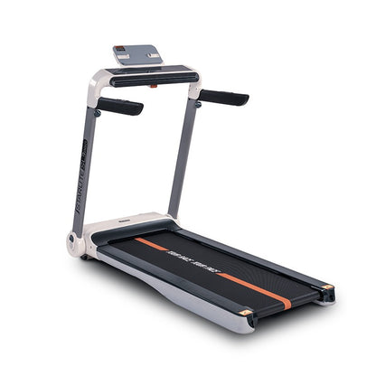Starlite SL3 Pro Motorised Treadmill folded flat for easy under-bed storage