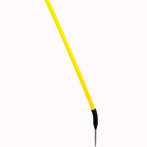 Morgan 6ft speed and agility training pole in fluorescent yellow, product image