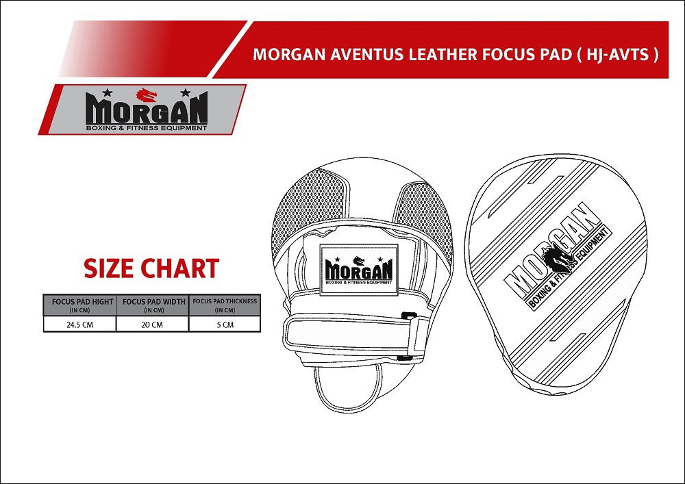 Morgan Aventus Leather Focus Pads - Fitness Hero Brand new