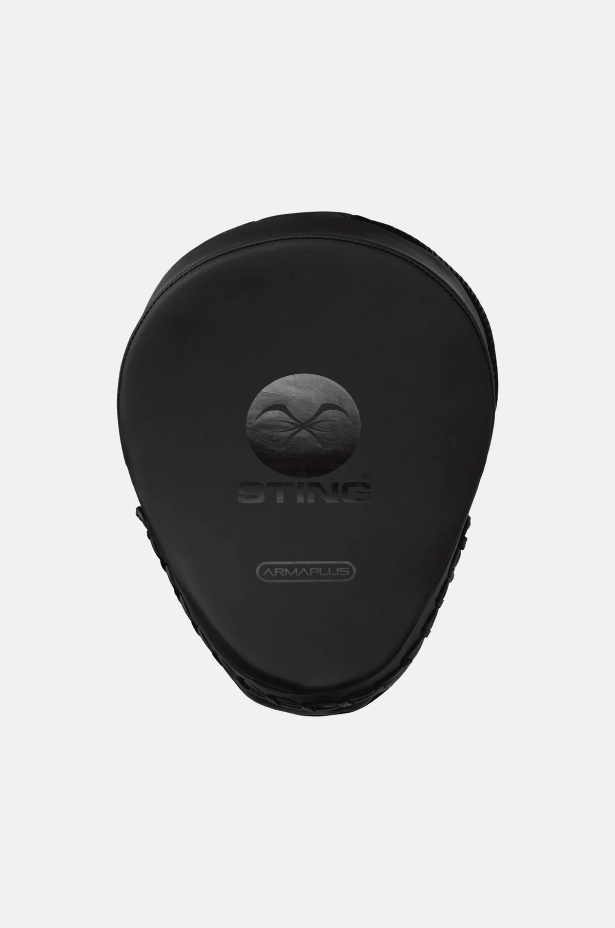 sting armaplus focus mitts matte black boxing pads