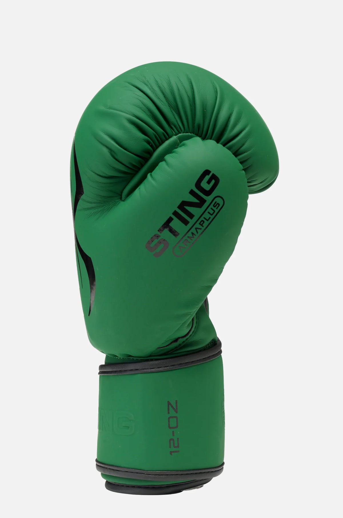 sting armaplus boxing gloves Jungle Green training gloves Side View