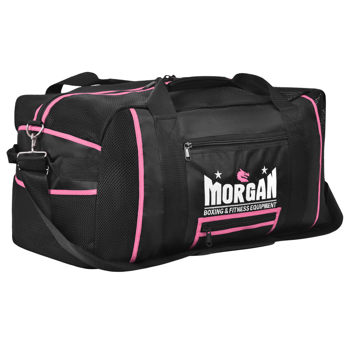 Morgan Endurance Pro mesh gear bag in black and red