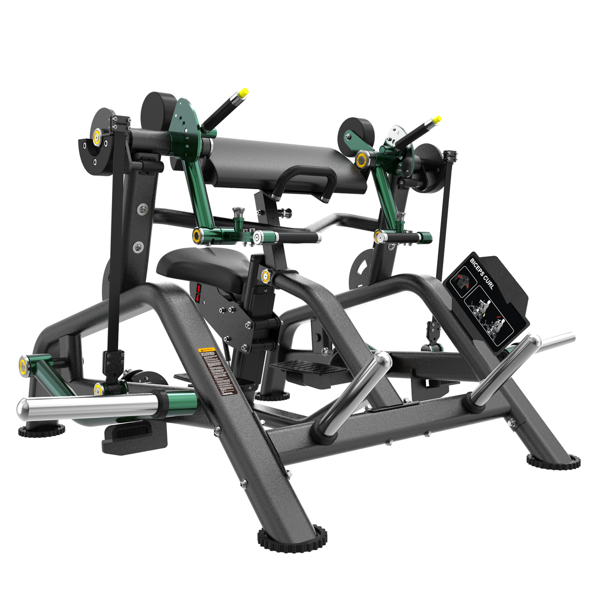 Vortex Biceps Curl plate loaded commercial gym machine - Reload by Fitness Hero Sydney