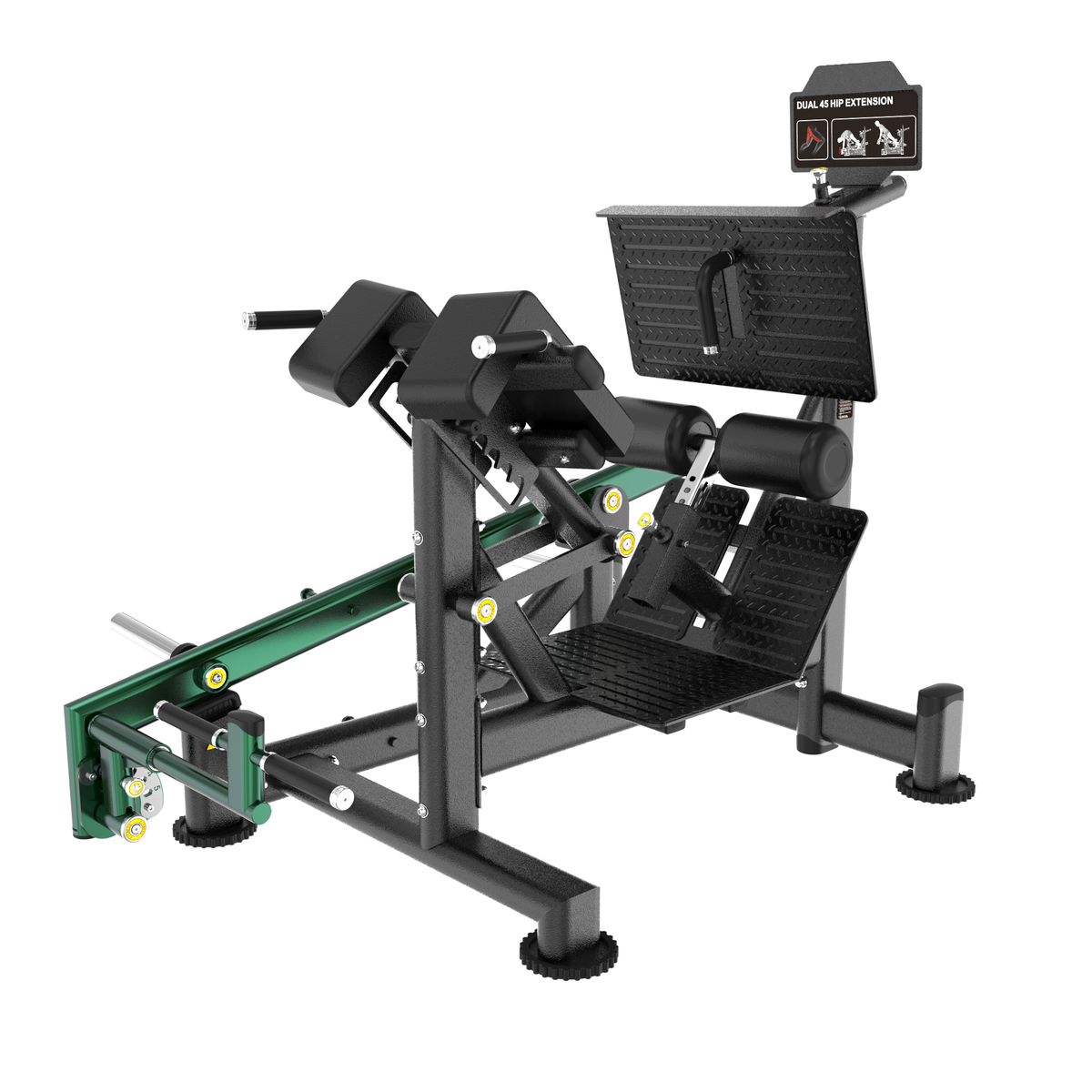 Vortex Dual 45 Hip Extension plate loaded commercial gym machine - Reload by Fitness Hero Sydney
