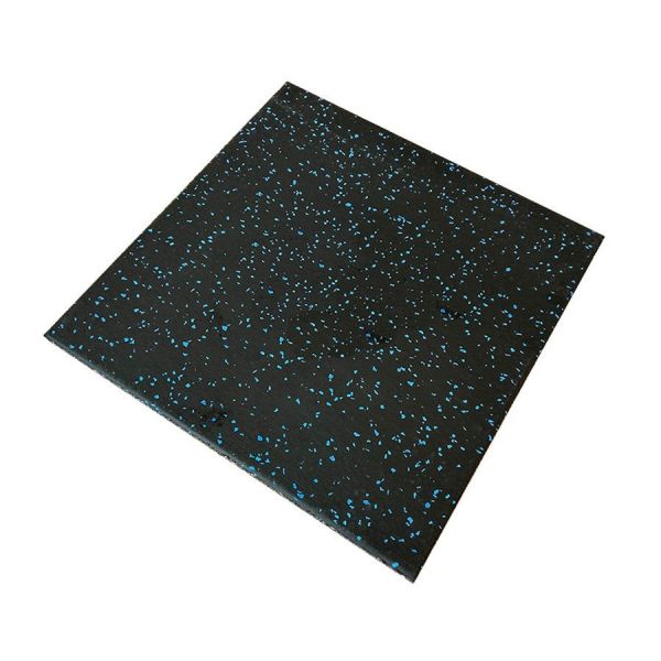 EPDM Blue Fleck Rubber Gym Flooring 1m x 15mm