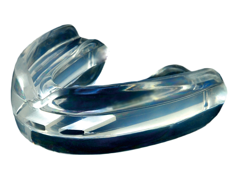 Clear Buffer Max Mouthguard with Breathing Holes

