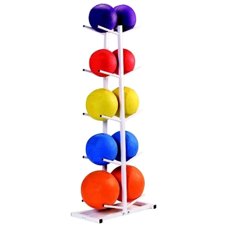 Morgan Medicine and Slam Ball Rack, vertical storage rack for up to 10 balls
