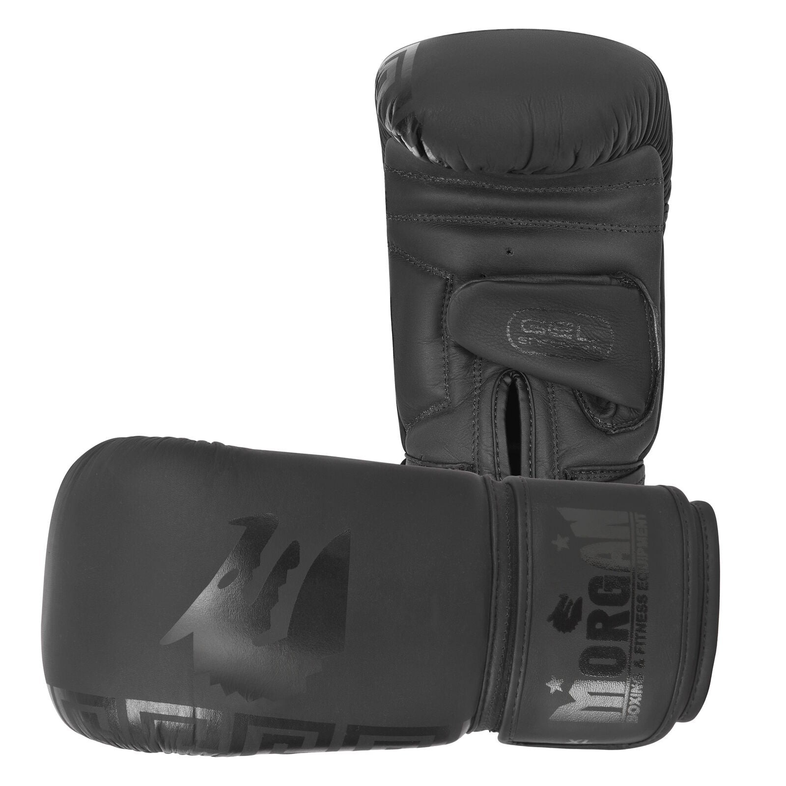Morgan B2 Bomber leather bag mitts, pair