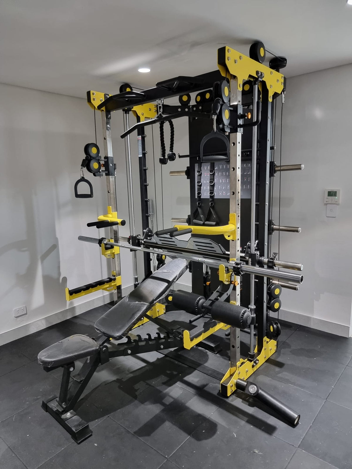 Reload TS1 Smith Machine | All In One Multi Functional Machine + Leg Press - Fitness Hero 