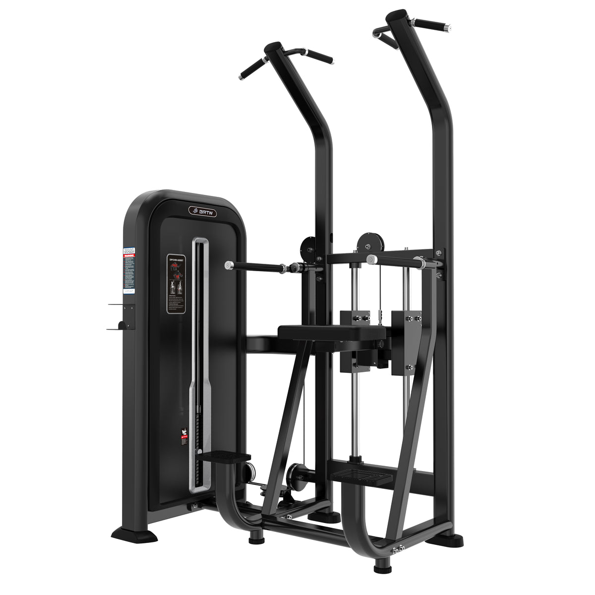 Dip Chin Pin Loaded Machine T-Max Series - Upper Body Workout Equipment