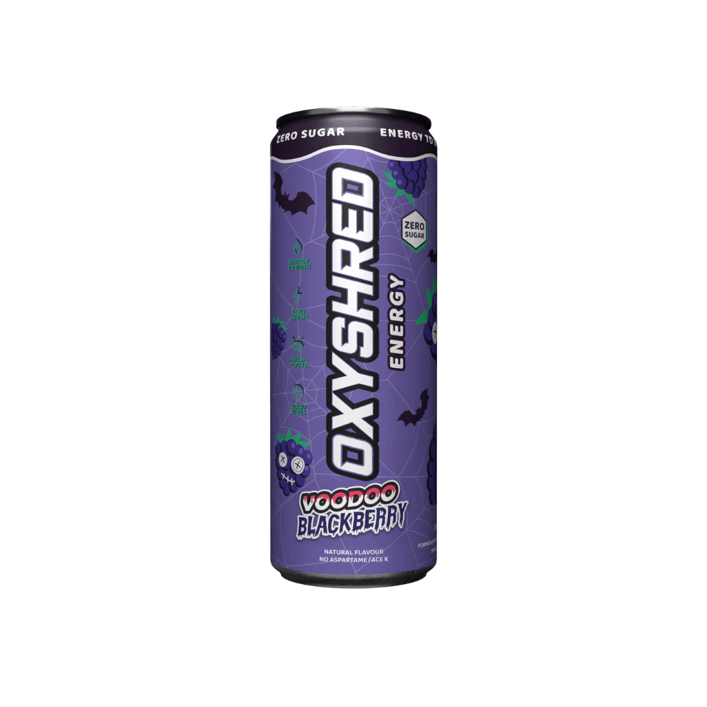 Oxyshred Voodoo Blackberry Can single 335ml