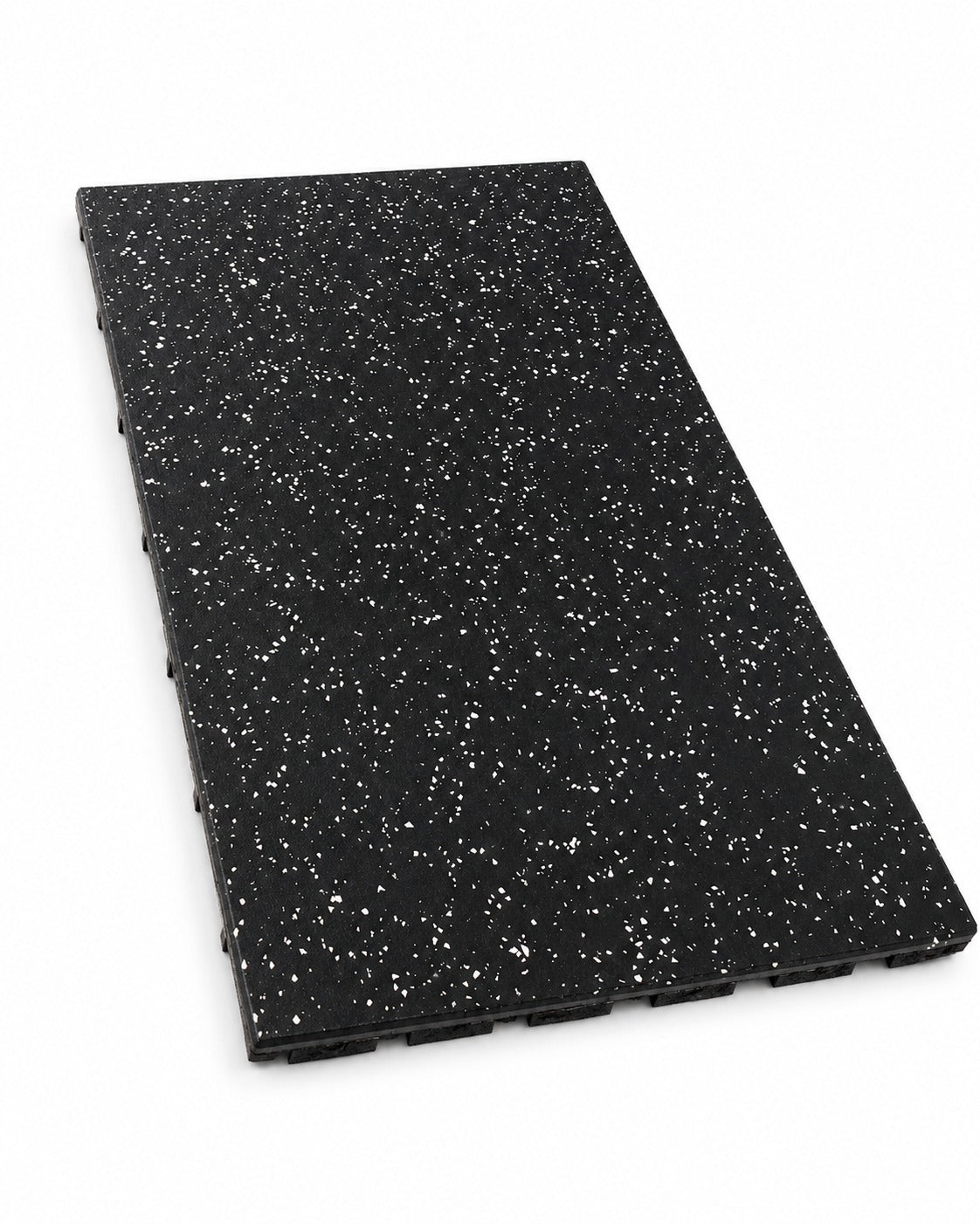 EPDM White Fleck Rubber Gym Flooring - 30mm [1m x 0.5m]