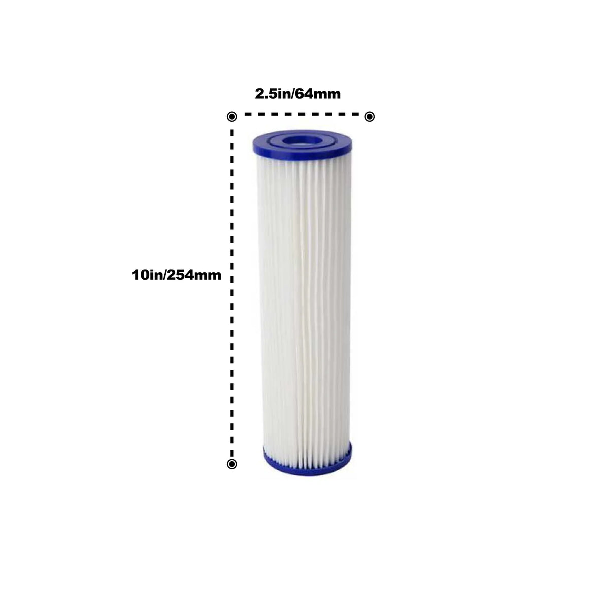 Ice bath chiller replacement filter cartridge 20 micron