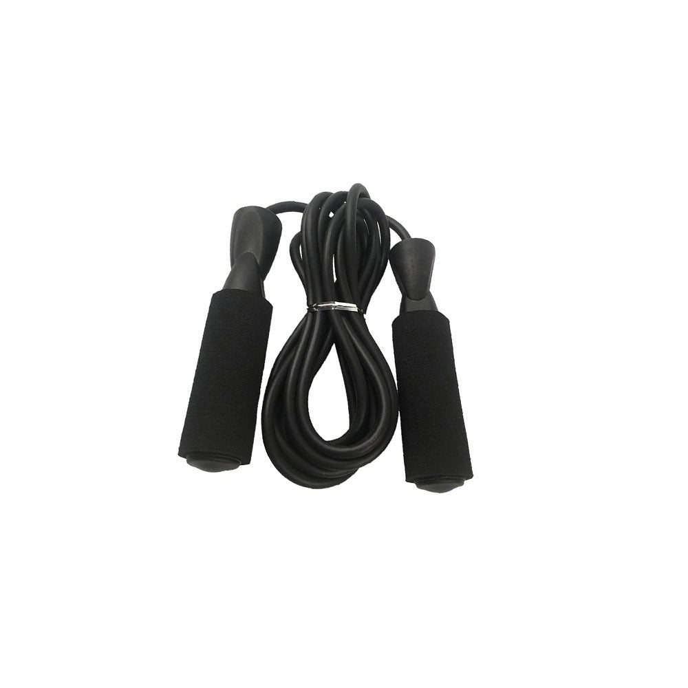 Fitness Hero Super Grip Skipping Rope Black