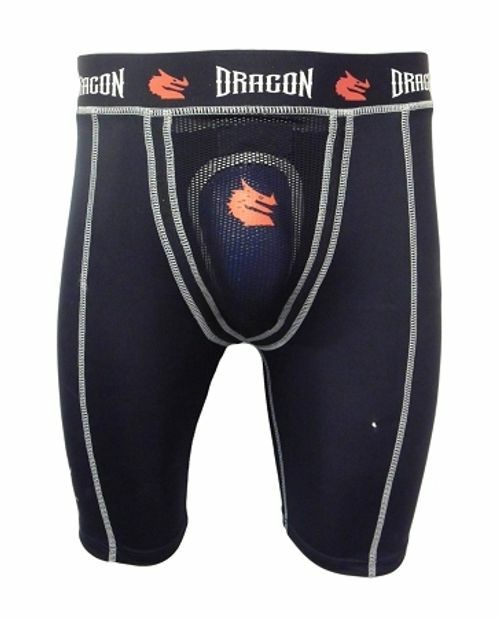 Dragon Compression Shorts with Tri-Flex Groin Cup, front view