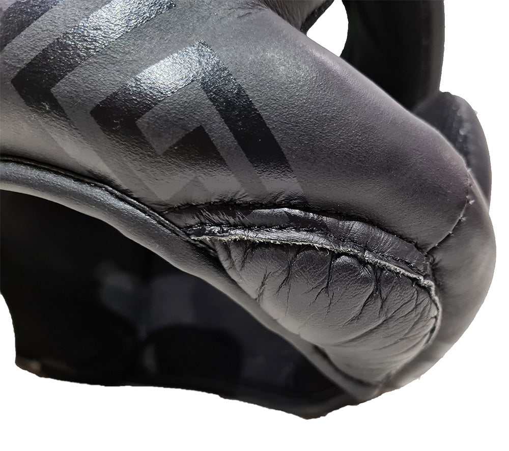 Morgan B2 Bomber leather head guard for boxing, Muay Thai and MMA sparring
