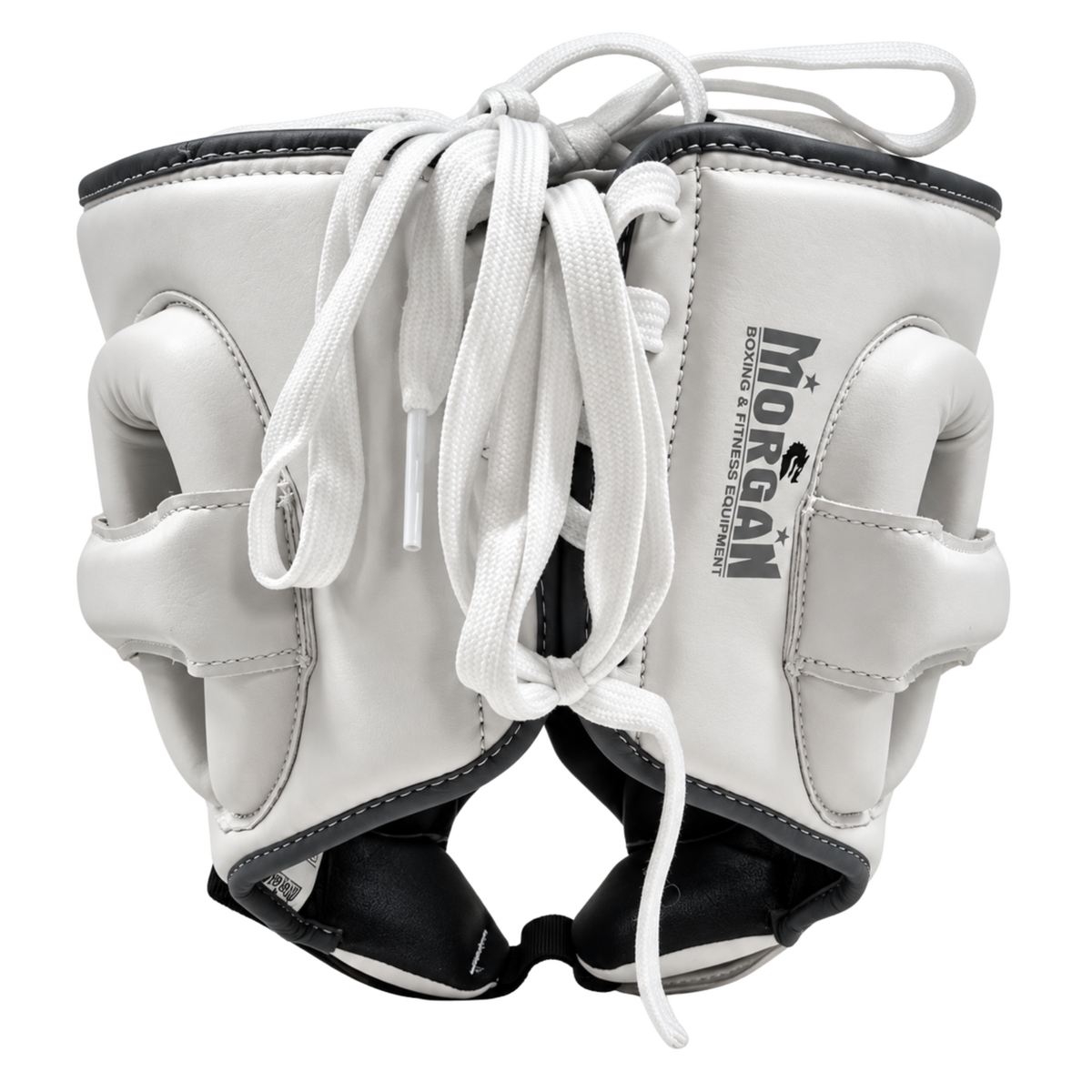 Morgan White Knight Combat Head Guard back