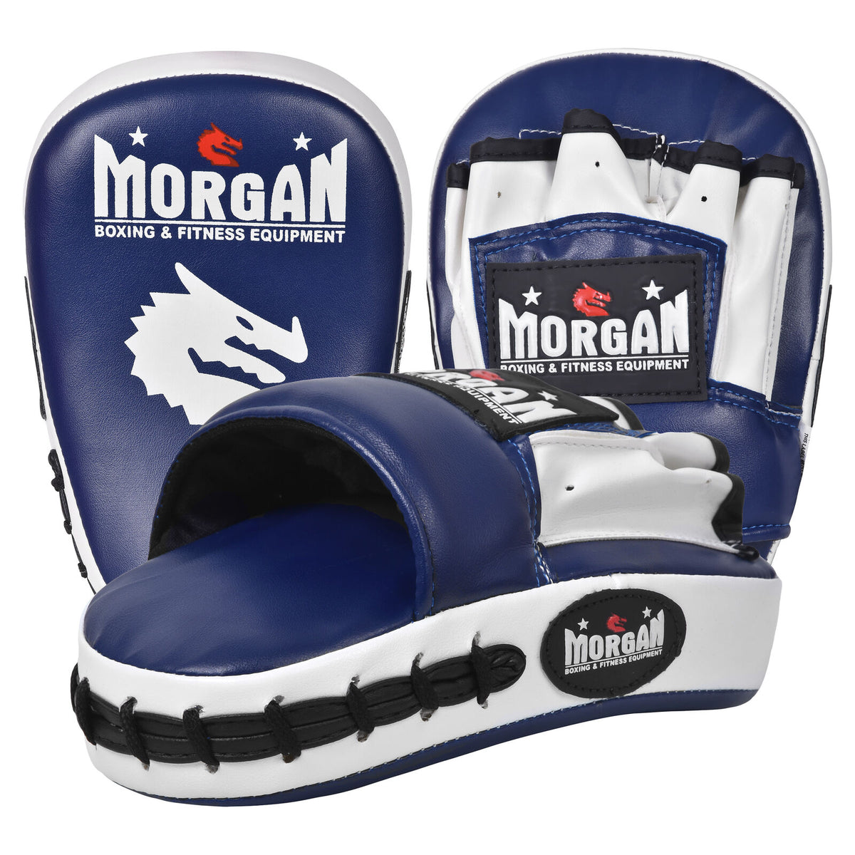 Morgan V2 Junior Curved Focus Pads, pair, front view