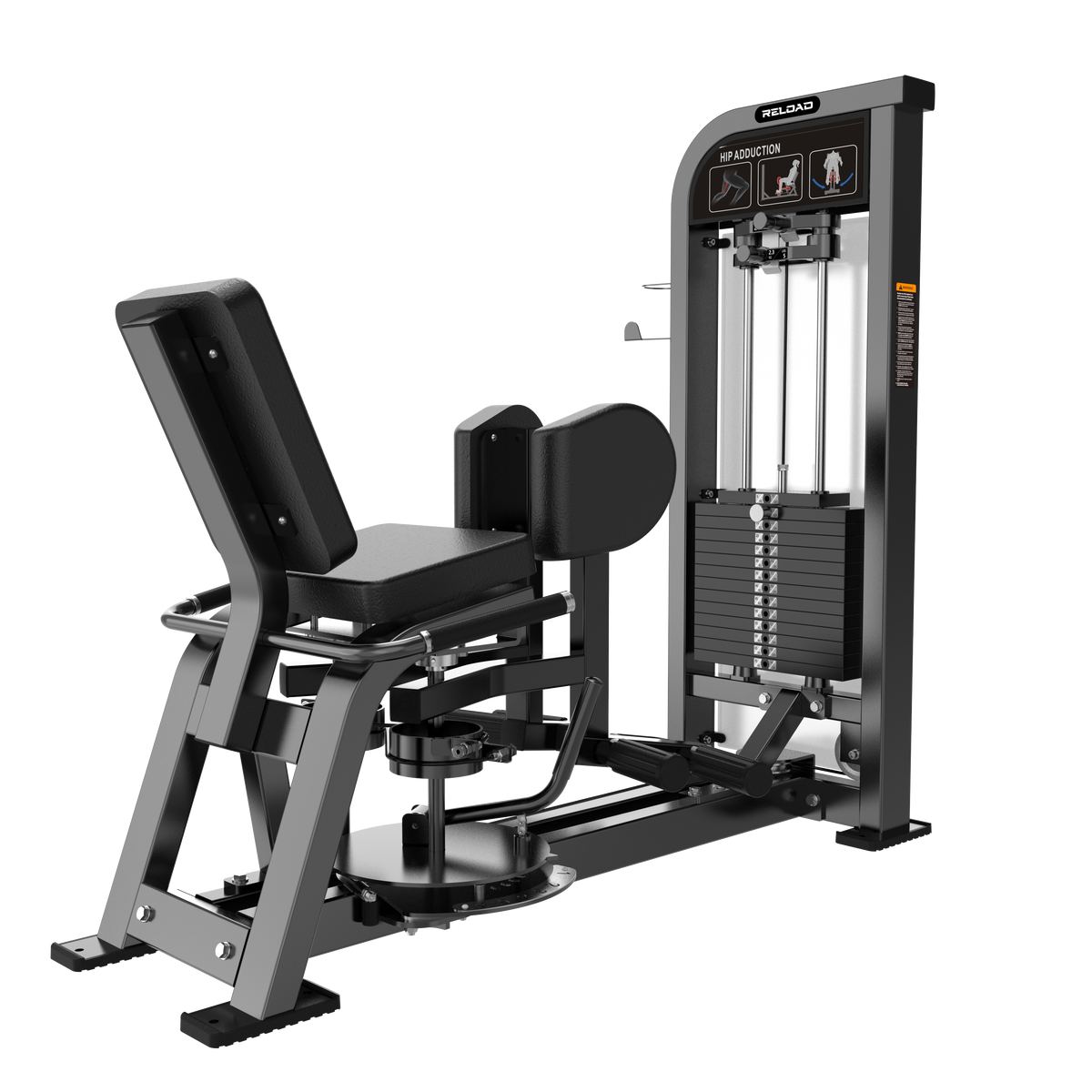 Reload HS-X Series adductor pin loaded machine HS17 - seated inner thigh trainer
