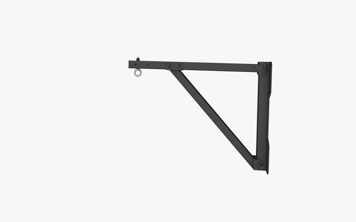 Onyx Elite Wall-Mounted Punching Bag Hanger Side View
