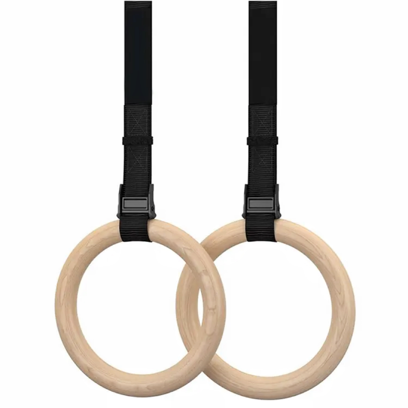 Gymnastic / Gym Hardwood Rings - Fitness Hero 